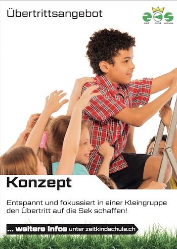 ZKS Privatschule Luzern Übertrittsangebot Konzept